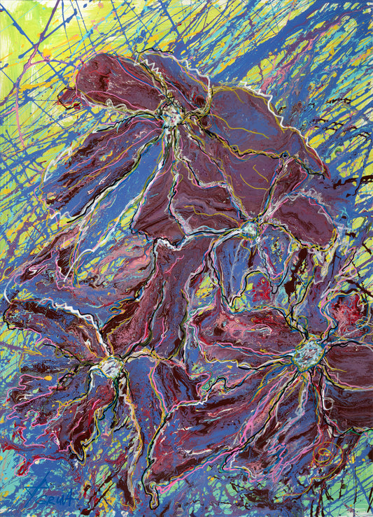 Purple flowers