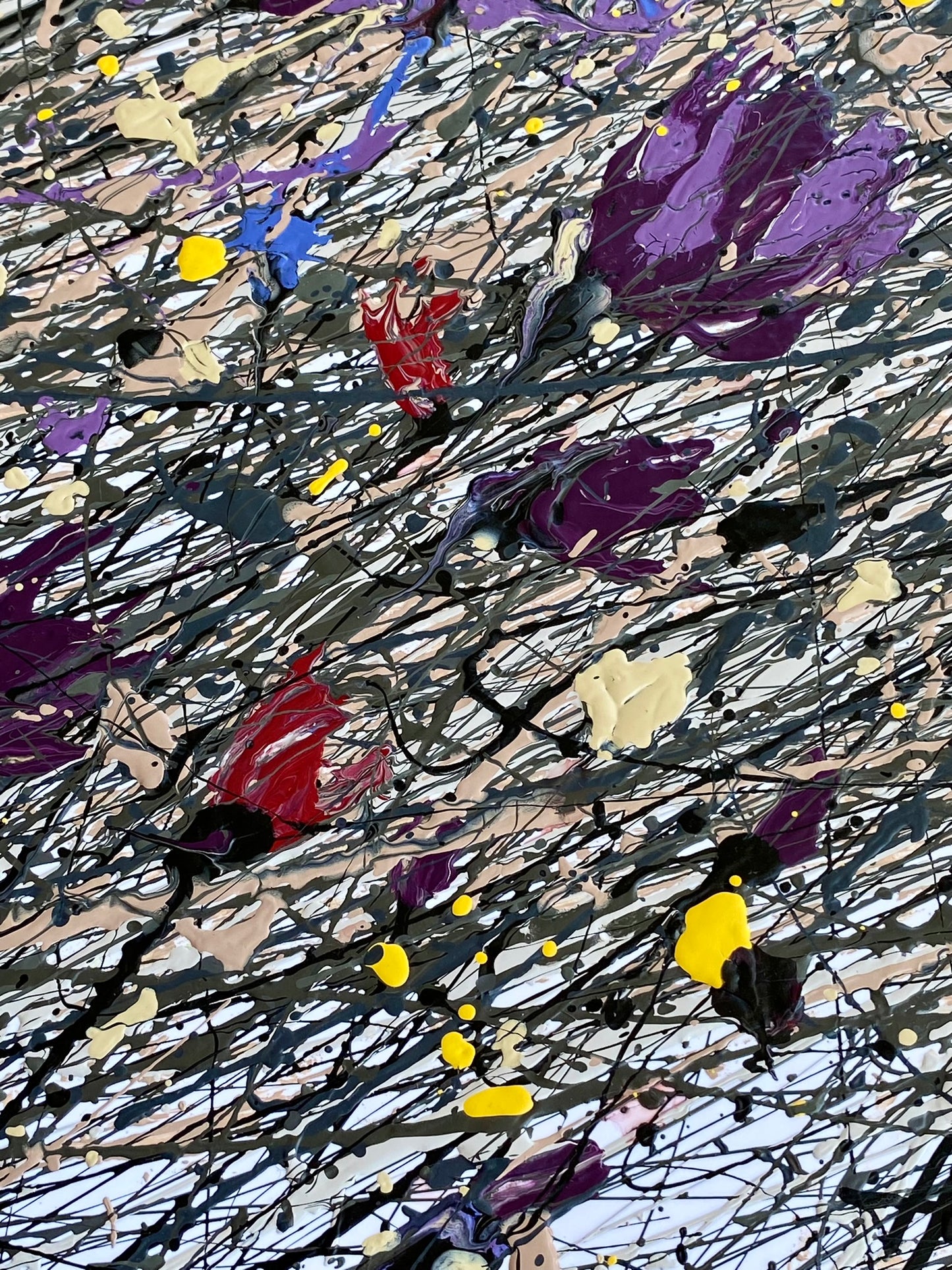 Dry Flowers on the Snow